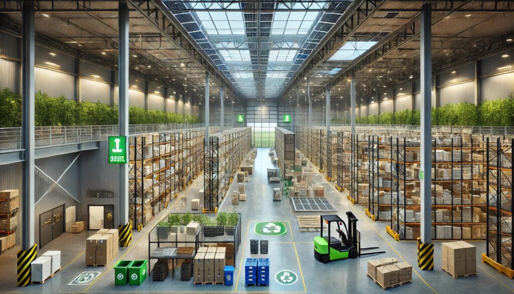 Storage warehouses and environmental commitment